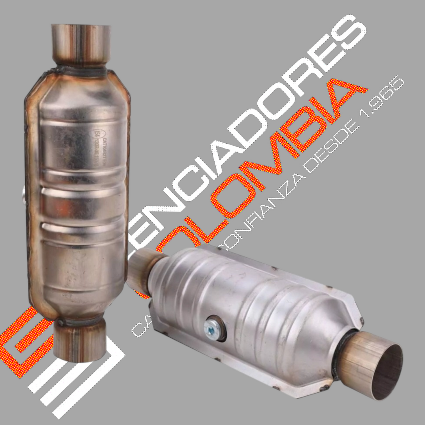 Convertidor catalítico con sensor intermedio/ Euro4 - OBD2