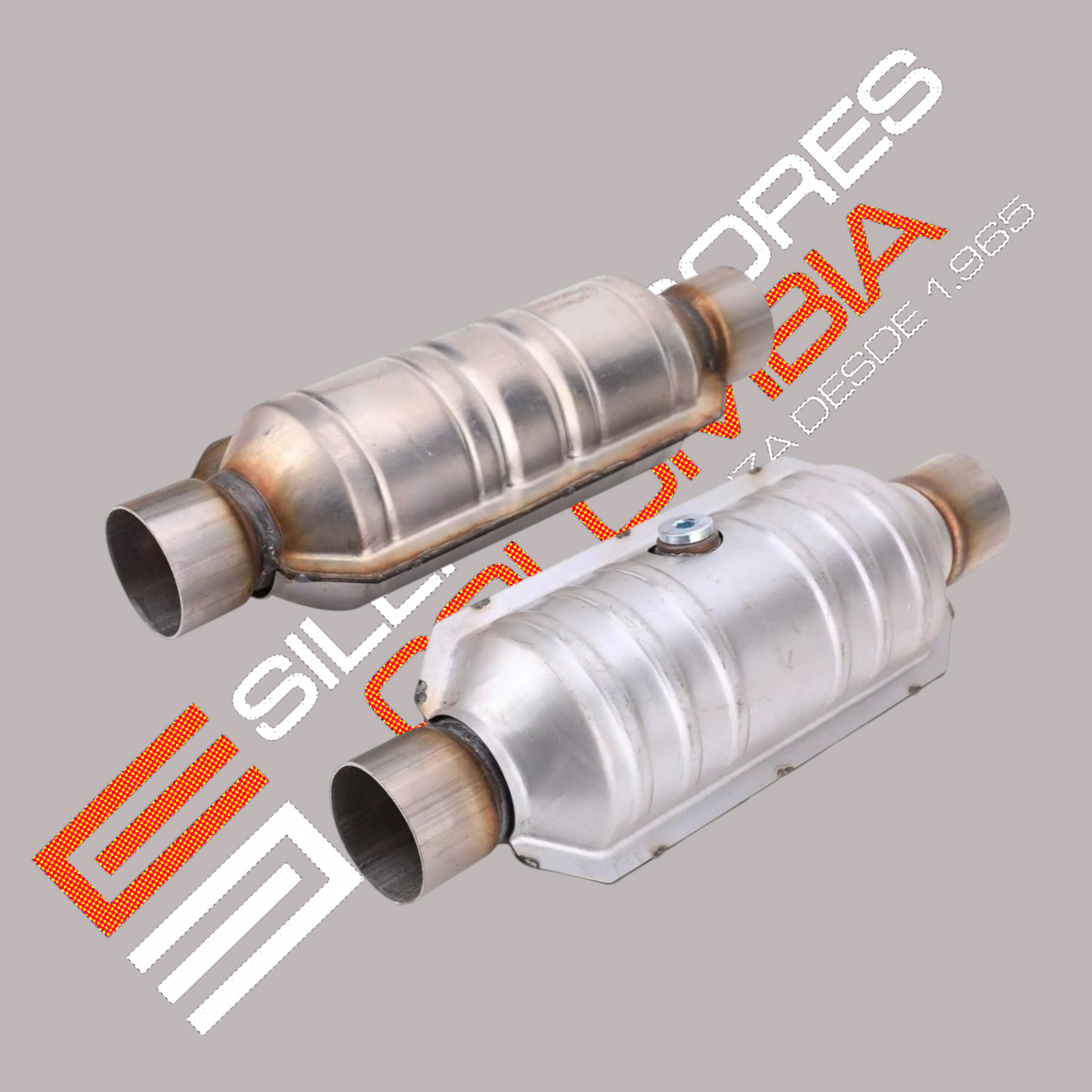 Convertidor catalítico con sensor intermedio/ Euro4 - OBD2